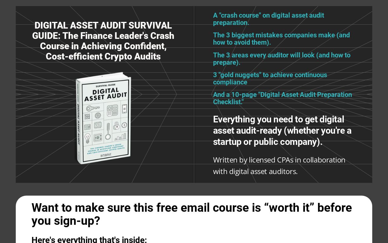 Digital Asset Audit Survival Guide